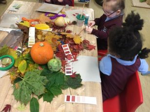 A 'storm' of activity in Nursery